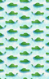 Crocodile Drift - London Penny Gift Wrap