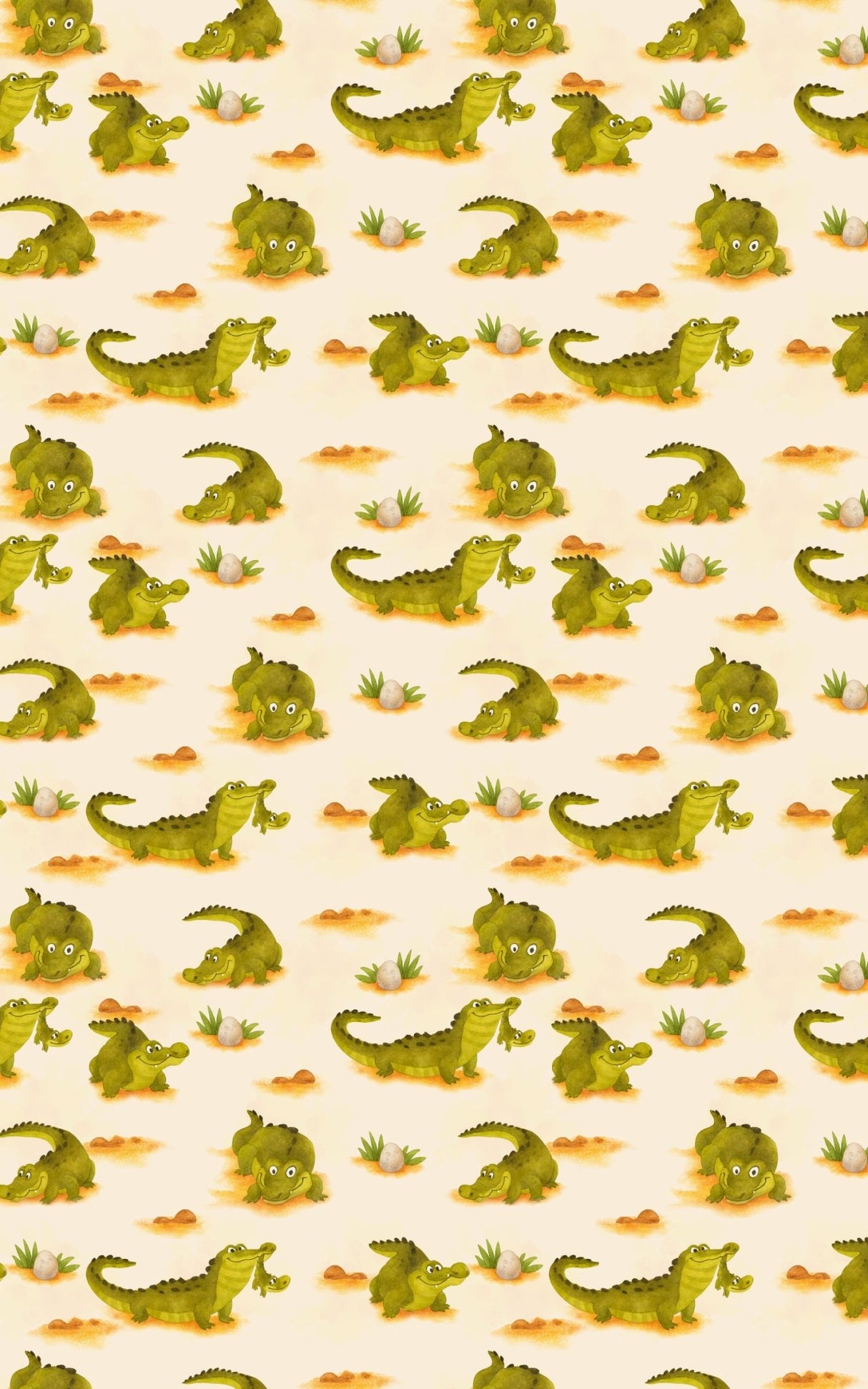 Crocodile Tales - London Penny Gift Wrap