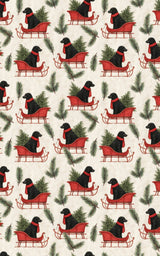 Curlmas Cheer - London Penny Gift Wrap