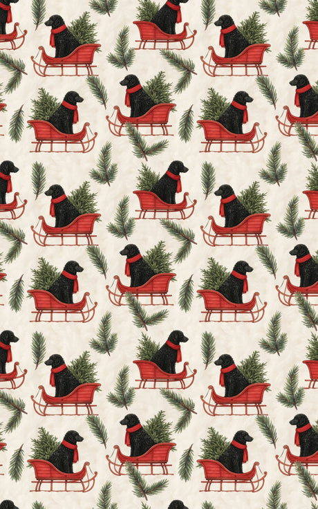 Curlmas Cheer - London Penny Gift Wrap