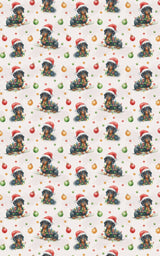 Dachshund Noel Sparkle - London Penny Gift Wrap