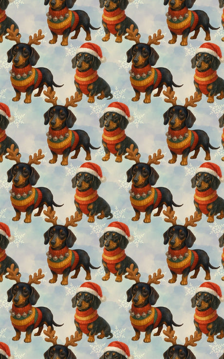 Jolly Long Dog - London Penny Gift Wrap