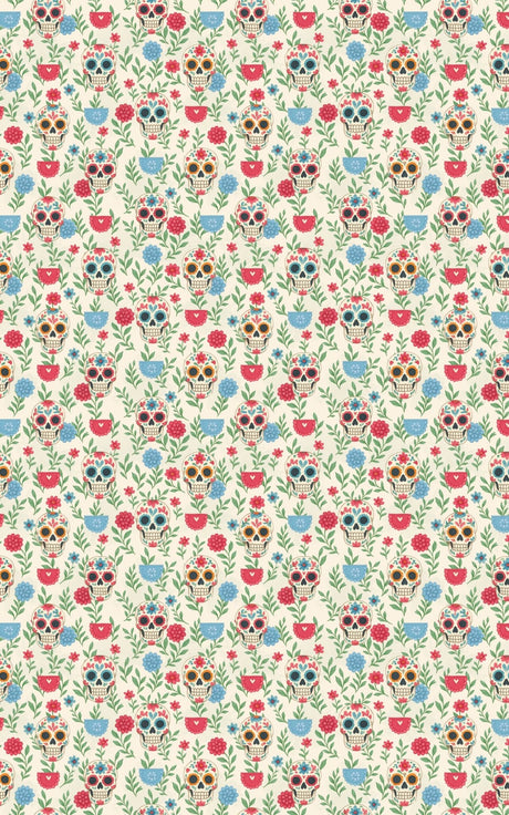 Fiesta de Calaveras - London Penny Gift Wrap