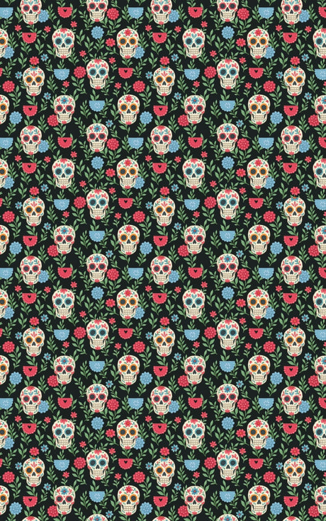 Sugar Skull Symphony - London Penny Gift Wrap