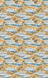 Delaware First State Shores - London Penny Gift Wrap