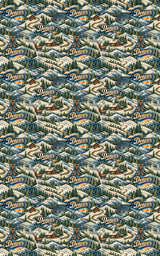 Denver Mile High Retro - London Penny Gift Wrap