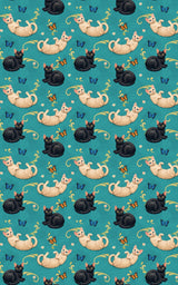 Devon Rex Whimsy - London Penny Gift Wrap
