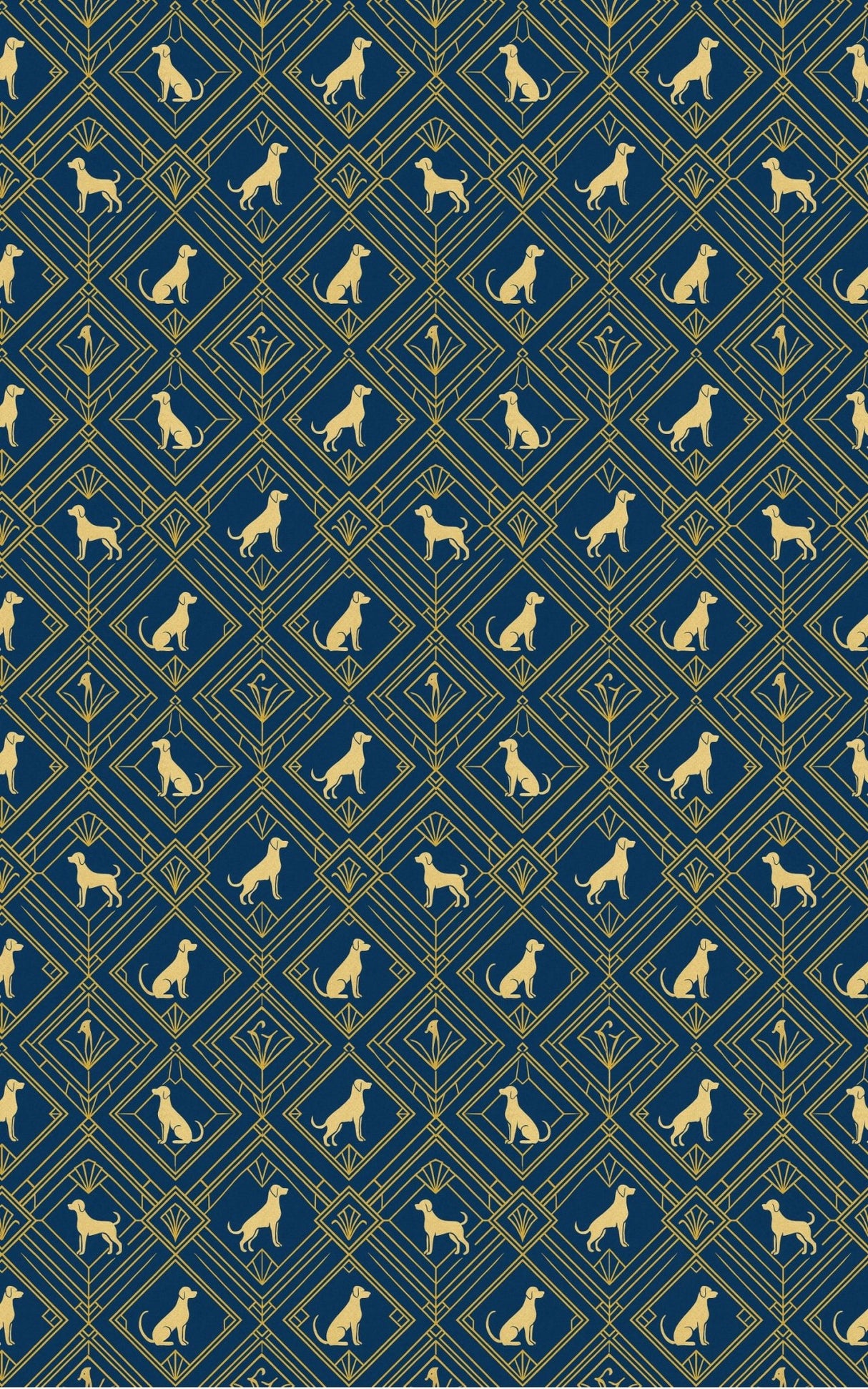 Diamond Dogs - London Penny Gift Wrap