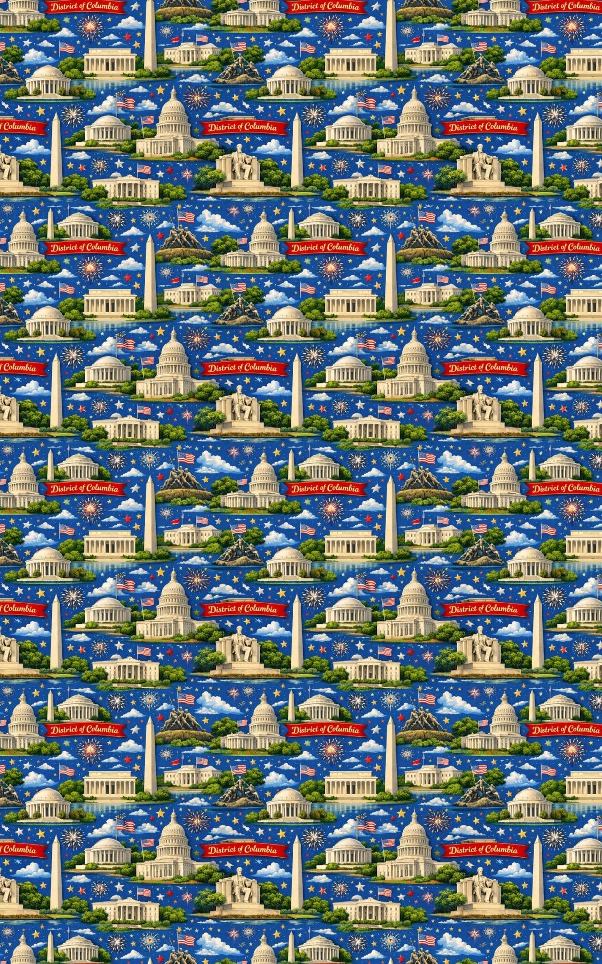 District of Columbia – Capital Classic - London Penny Gift Wrap