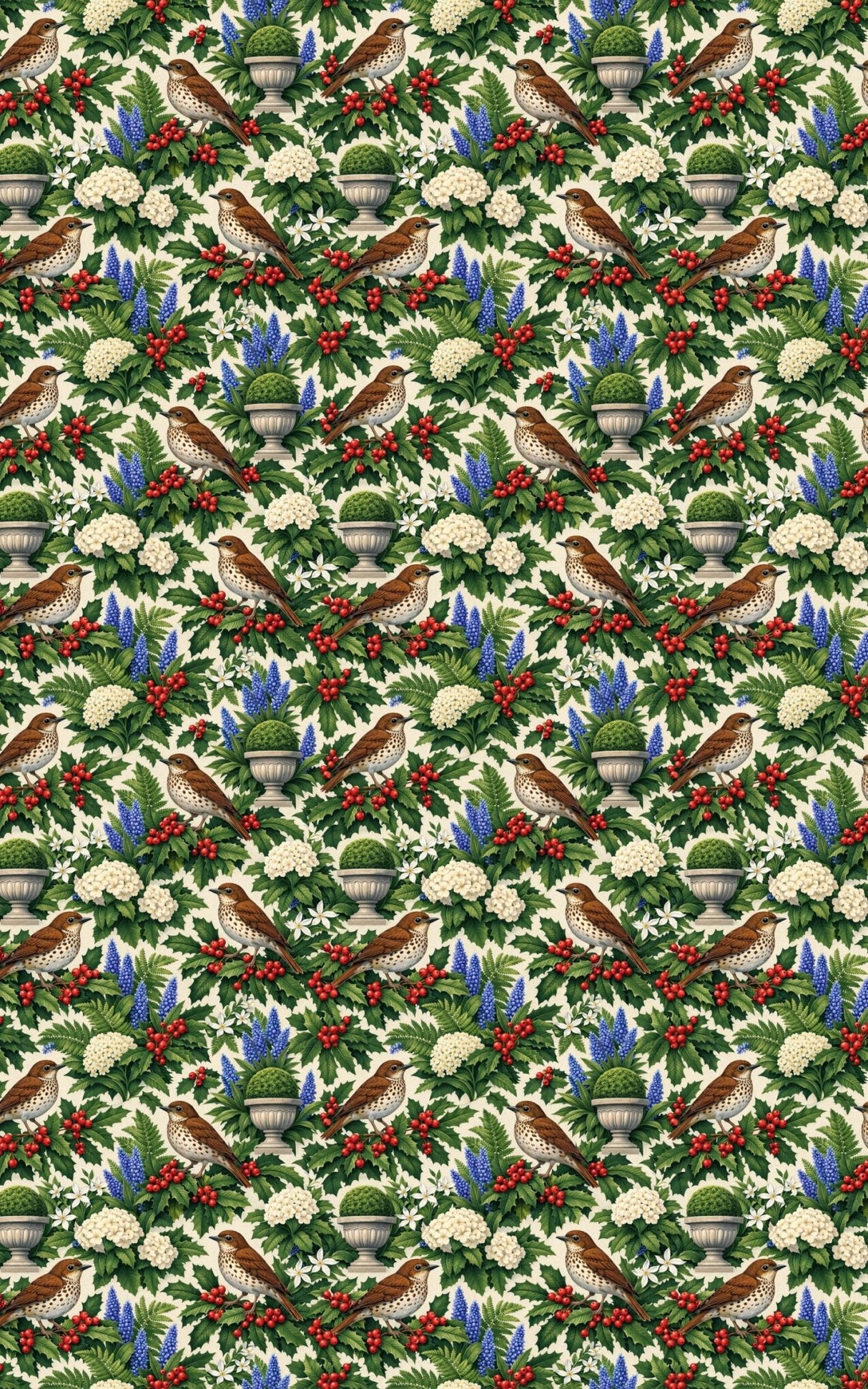 District of Columbia Flora & Fauna - London Penny Gift Wrap