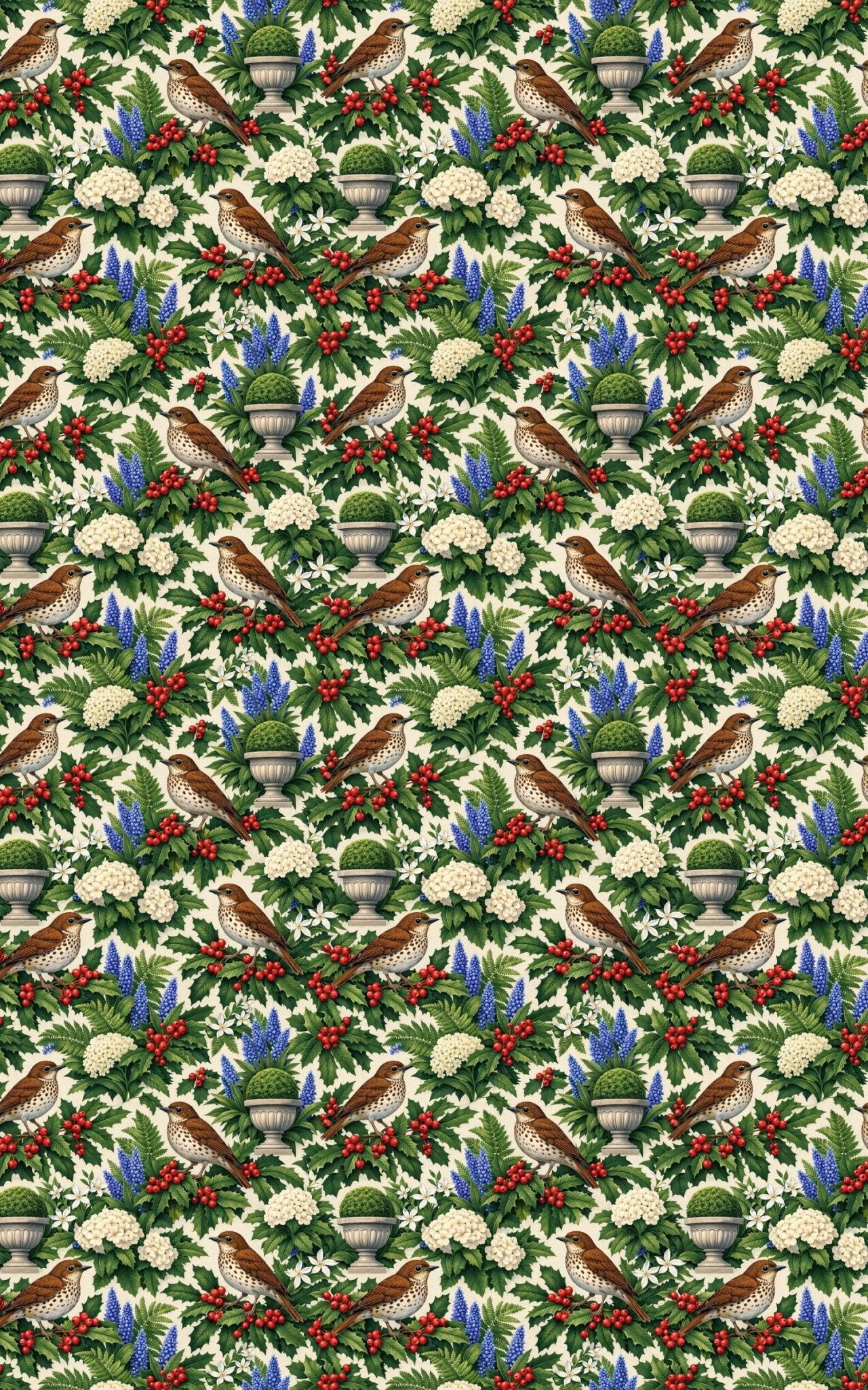 District of Columbia Flora & Fauna - London Penny Gift Wrap