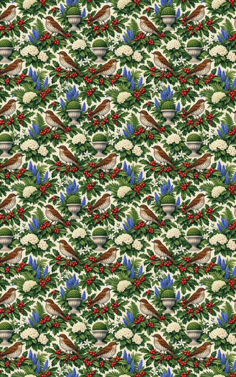 District of Columbia Flora & Fauna - London Penny Gift Wrap