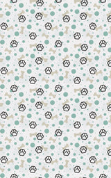 Dog Bone Confetti - London Penny Gift Wrap