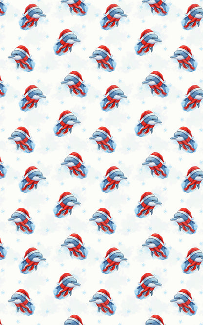 Festive Holiday Dolphin
