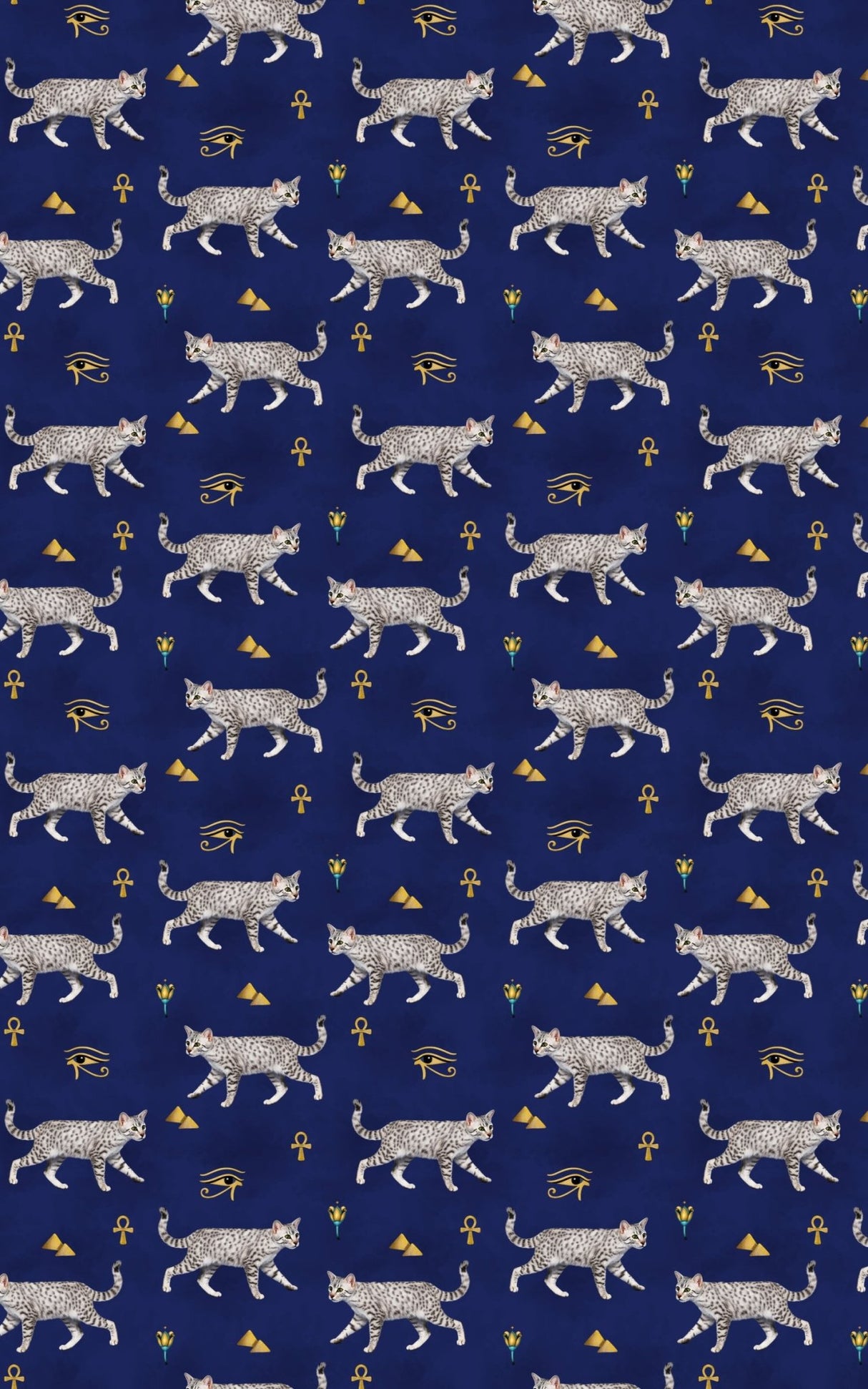 Egyptian Mau Heritage - London Penny Gift Wrap