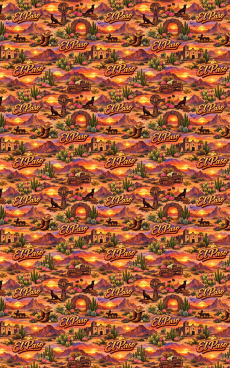 El Paso Border Classics - London Penny Gift Wrap