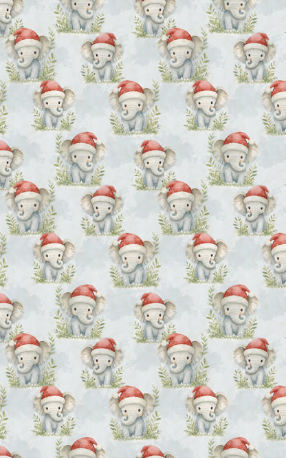 Jolly Christmas Elephants