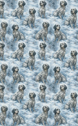 Snowy Spots & Cheer - London Penny Gift Wrap