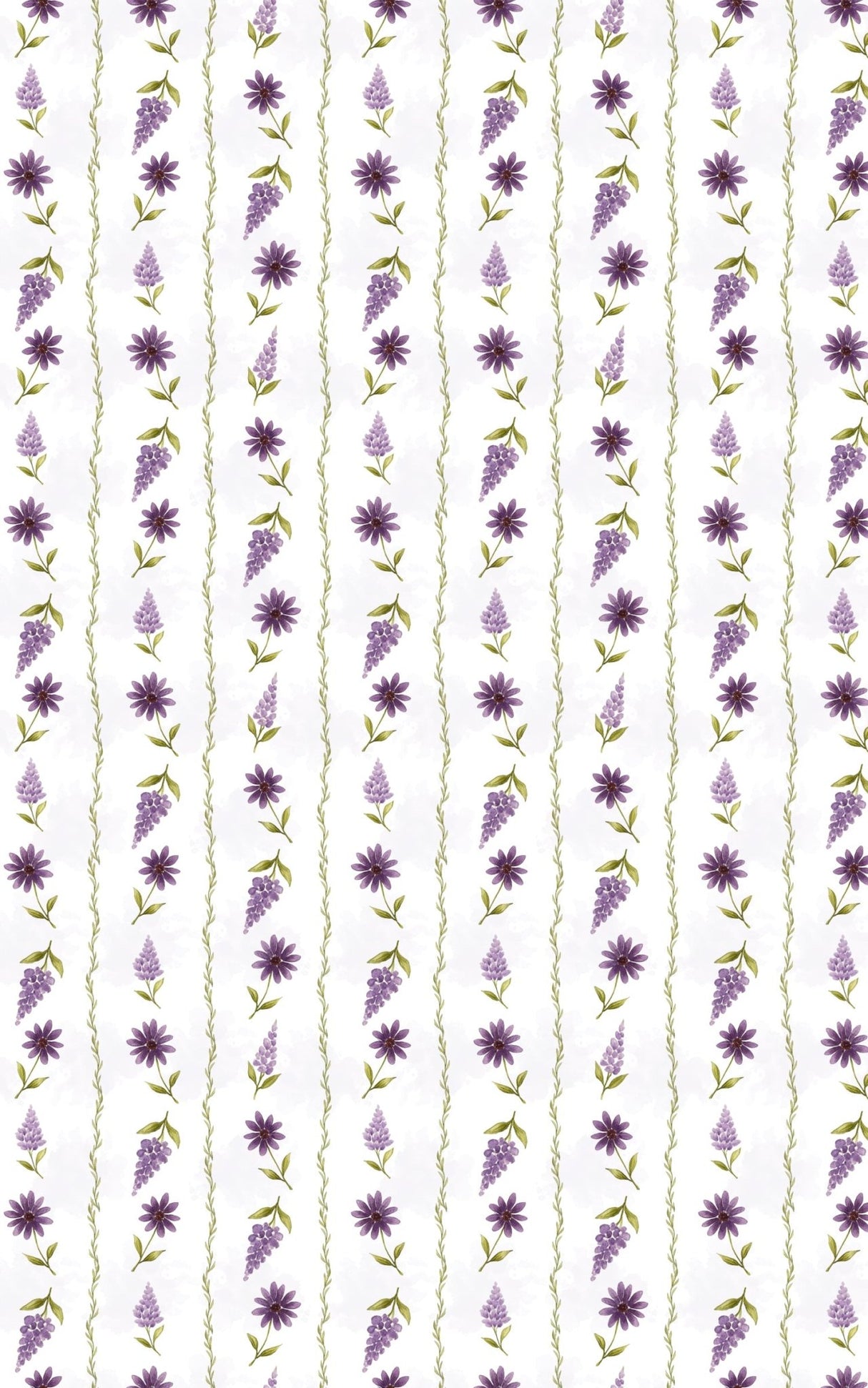 Wild Lavender Lane - London Penny Gift Wrap
