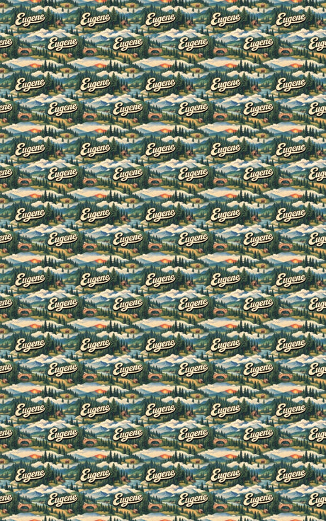 Eugene Track & Timber - London Penny Gift Wrap