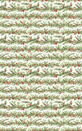 Evergreen Border Wrap - London Penny Gift Wrap