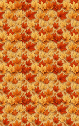 Falling Amber Leaves - London Penny Gift Wrap