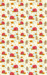 Autumn Barnyard - London Penny Gift Wrap