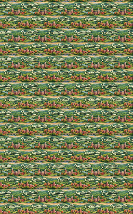 Fayetteville Razorback Country - London Penny Gift Wrap