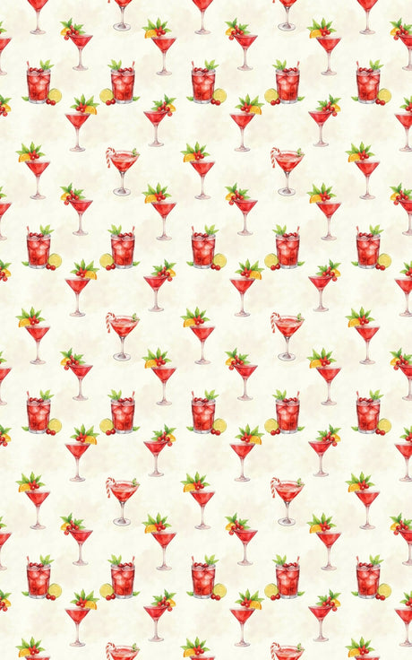 Christmas Happy Hour - London Penny Gift Wrap