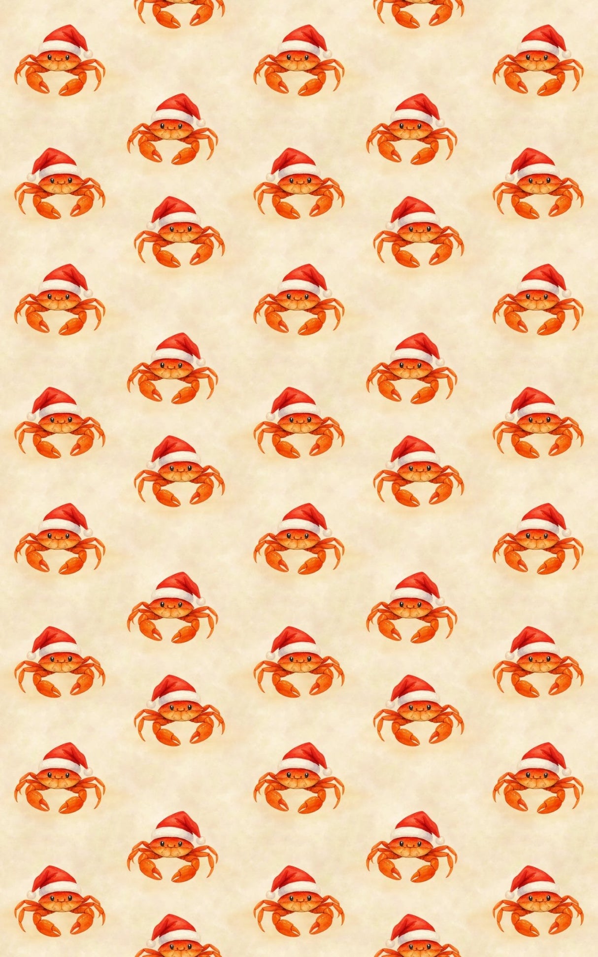 Merry Crabby Christmas - London Penny Gift Wrap