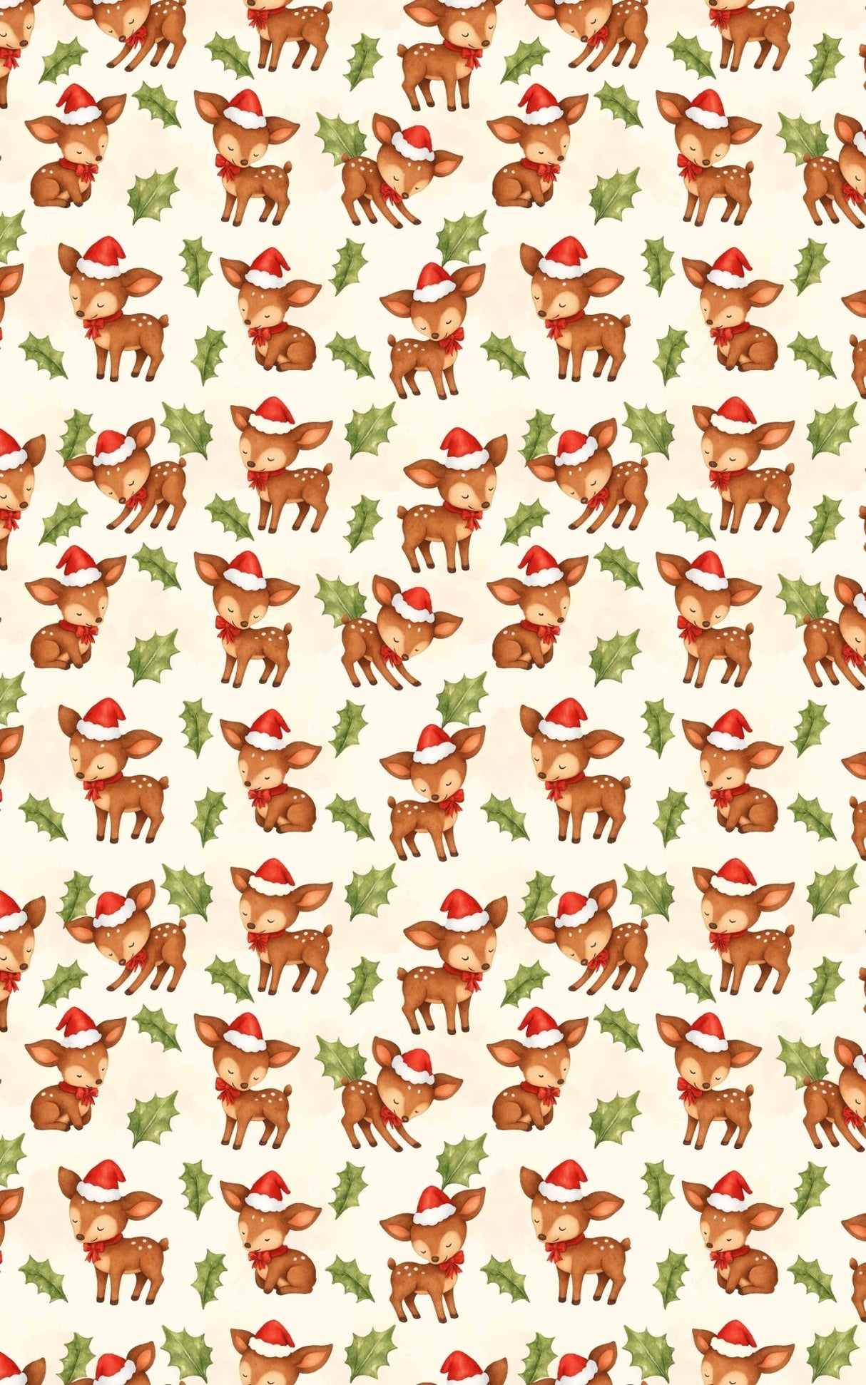 Festive Fawns - London Penny Gift Wrap