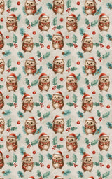 Festive Hedgehog - London Penny Gift Wrap