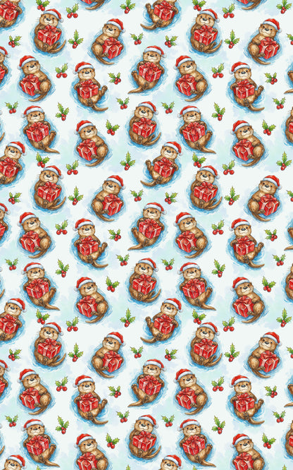 Festive Otter Joy