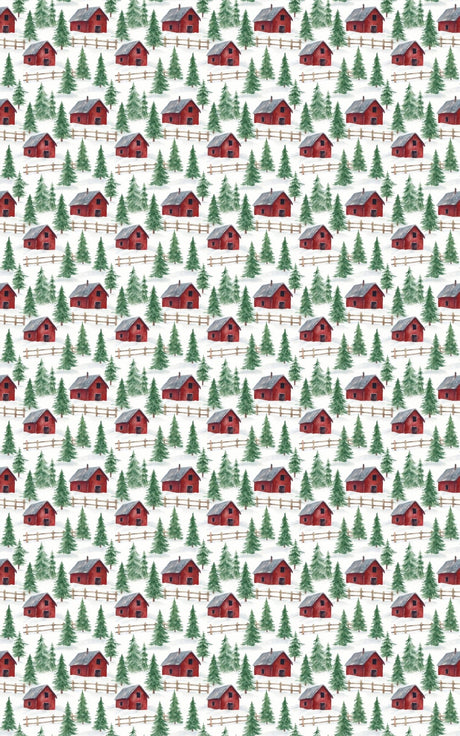 Festive Farmhouse - London Penny Gift Wrap