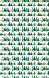 Festive Fir Tiers - London Penny Gift Wrap