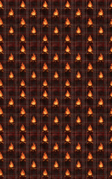 Festive Fireside Plaid - London Penny Gift Wrap