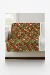Ohio Flora & Fauna Sherpa Blanket - London Penny Gift Wrap