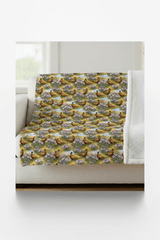 South Dakota Flora & Fauna Sherpa Blanket - London Penny Gift Wrap