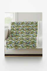 Missouri Flora & Fauna Sherpa Blanket - London Penny Gift Wrap