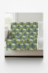 Texas Flora & Fauna Sherpa Blanket - London Penny Gift Wrap
