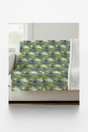 Texas Flora & Fauna Sherpa Blanket - London Penny Gift Wrap
