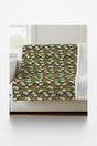 Pennsylvania Flora & Fauna Sherpa Blanket - London Penny Gift Wrap