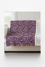 New Hampshire Flora & Fauna Sherpa Blanket - London Penny Gift Wrap