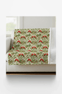 Virginia Flora & Fauna Sherpa Blanket - London Penny Gift Wrap