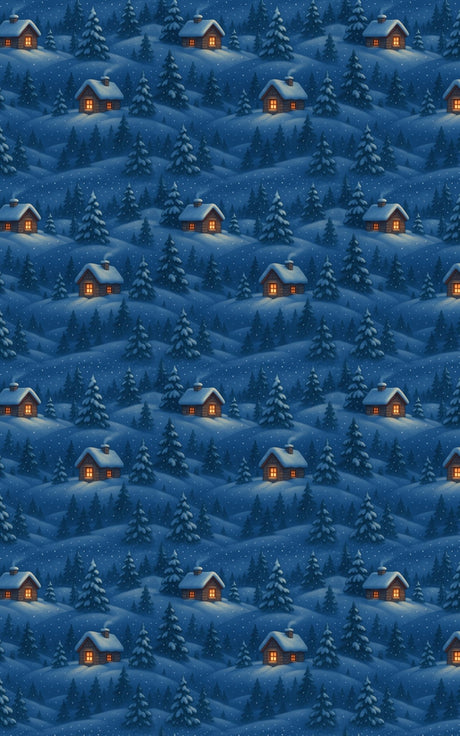 Fireside Warmth - London Penny Gift Wrap