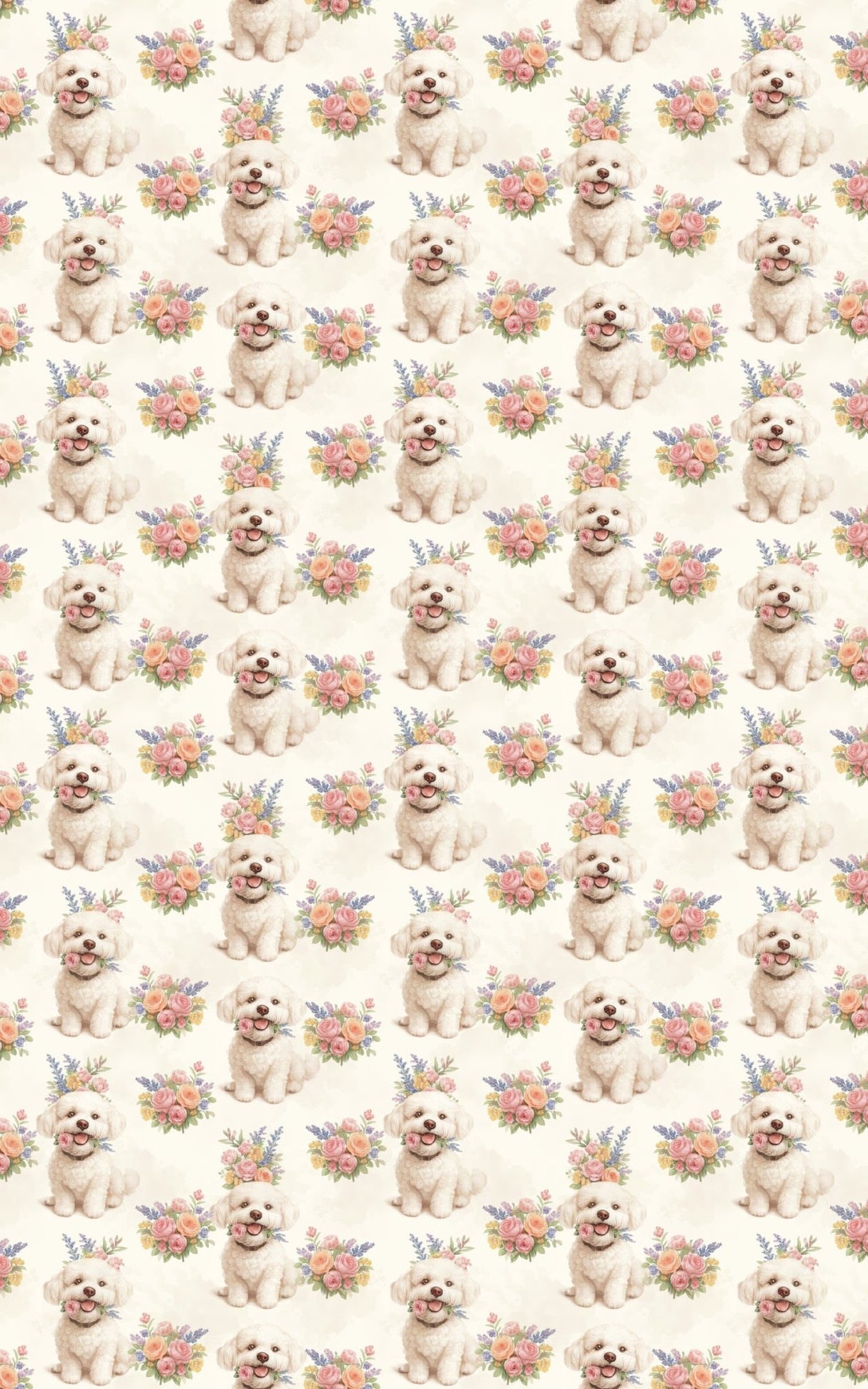 Floral Fetch - London Penny Gift Wrap