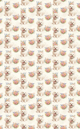 Floral Fetch - London Penny Gift Wrap
