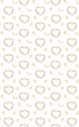 Floral Frame Hearts - London Penny Gift Wrap