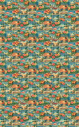 Florida Postcard Memories - London Penny Gift Wrap