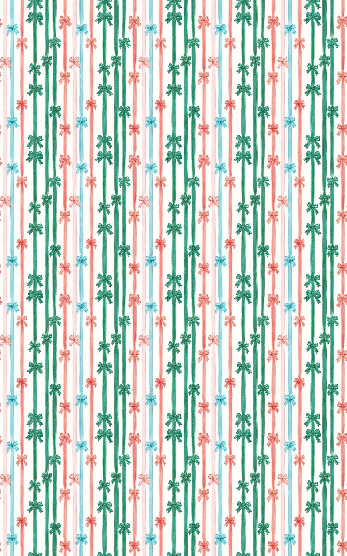 Foil Ribbon Strokes - London Penny Gift Wrap